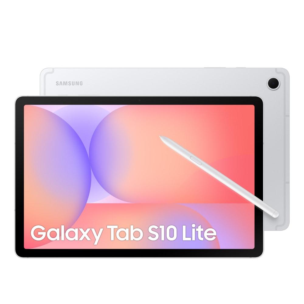 Samsung Galaxy Tab S10 Lite 27.70 cm (10.9 Inch) Wi-Fi + 5G Tablet with S-Pen, 6 GB RAM, 128 GB, Silver, SM-X406BZSAINU