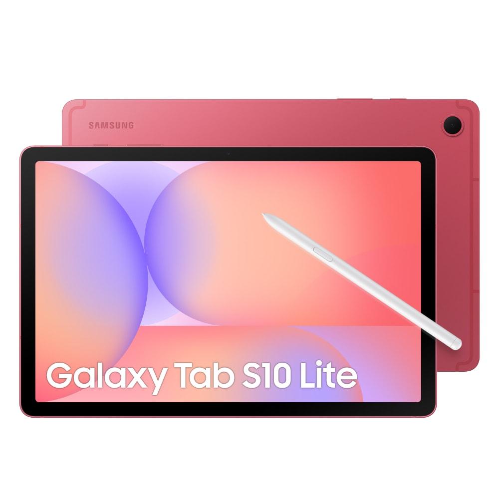 Samsung Galaxy Tab S10 Lite 27.70 cm (10.9 Inch) Wi-Fi + 5G Tablet with S-Pen, 6 GB RAM, 128 GB, Red, SM-X406BZRAINU