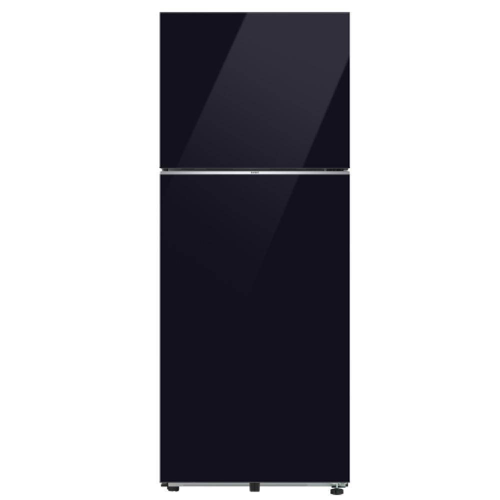 Samsung 419 L 2 Star 5-in-1 Convertible Frost Free Double Door Refrigerator, RT45HB6A4222HL, Black Glass