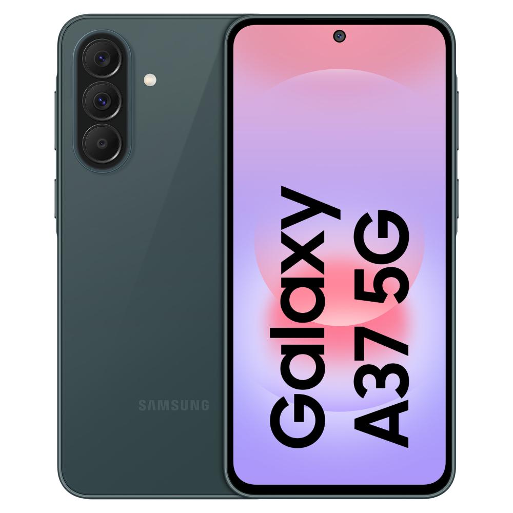 Samsung Galaxy A37 5G 128 GB, 8 GB RAM, Awesome Graygreen, Mobile Phone