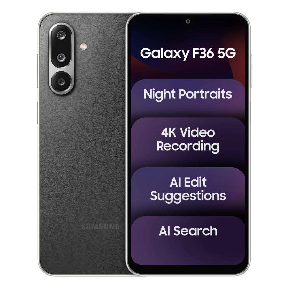 Samsung F36 5G 256 GB, 8 GB RAM, Black, Mobile Phone