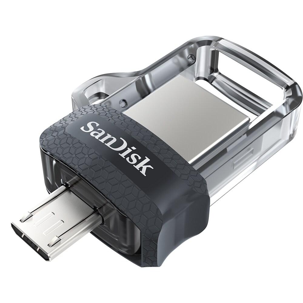 SanDisk Ultra Dual SDDD3-032G-I35 USB 3.0 32GB Flash Drive (Dual Micro-USB and USB 3.0 connectors), 150 MB/sec Read