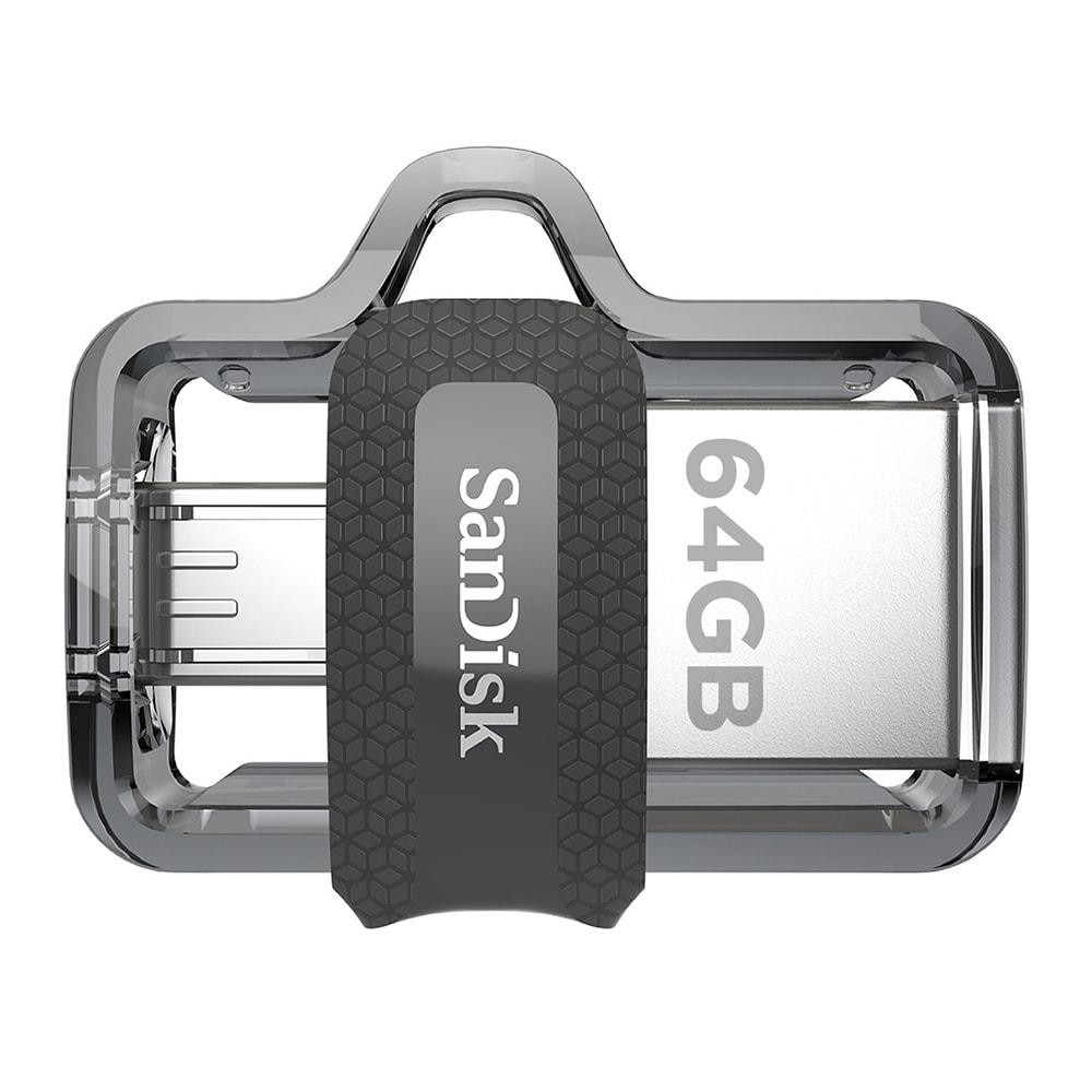 Sandisk 64 GB m3.0 Ultra Dual Flash Drive 150 MB/s Read, SDDD3-064G-I35-2