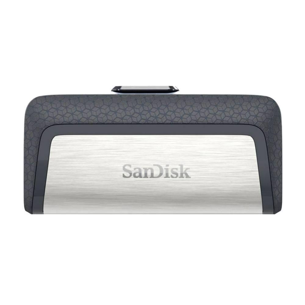 SanDisk Ultra Dual USB Drive 3.1, SDDDC2 32GB, Black, USB 3.1/Type C Reversible Connector, Retractable Design, Type-C OTG-Enabled Android Devices, 3Y