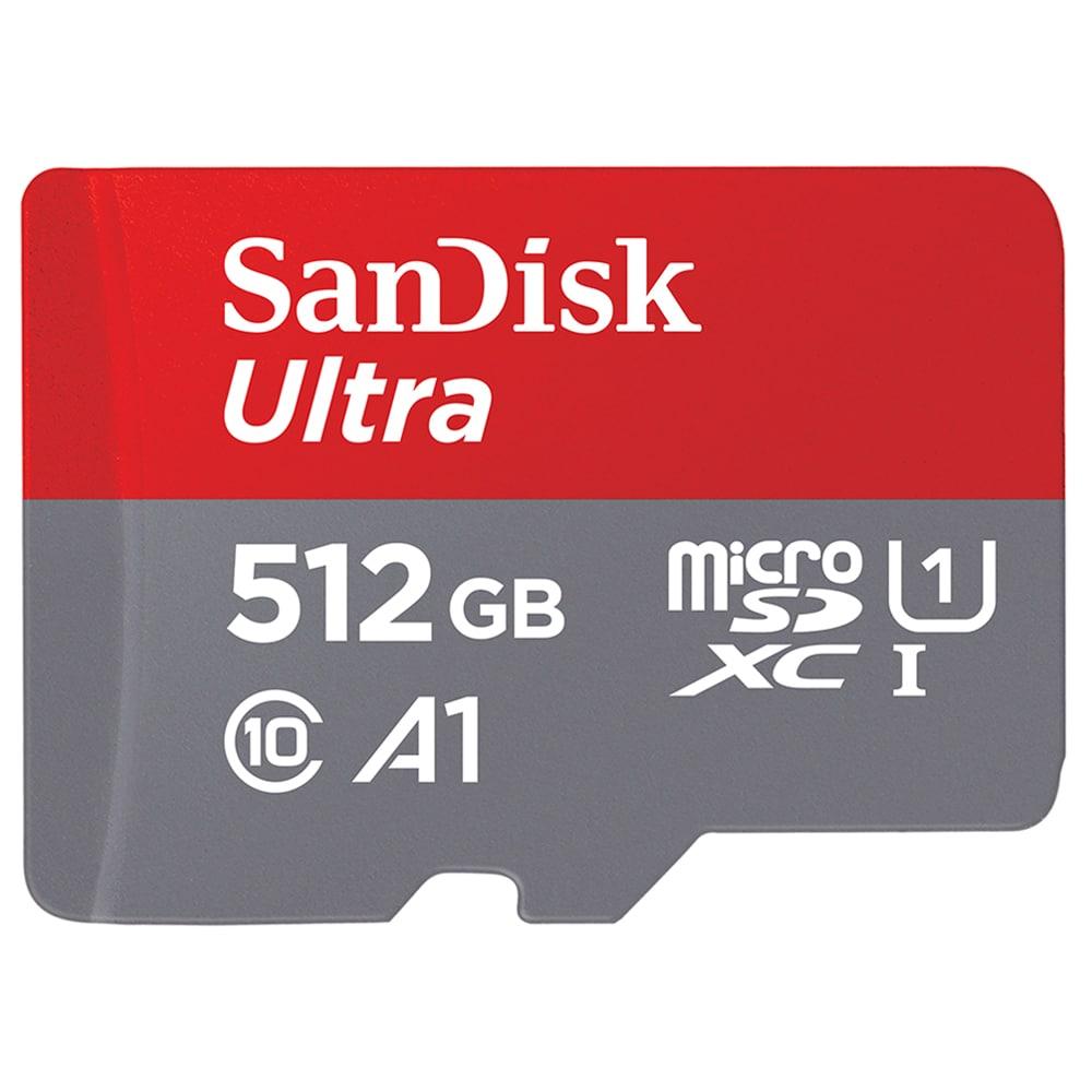 Sandisk 512 GB UHS-I A1 Ultra microSDXC Memory Card