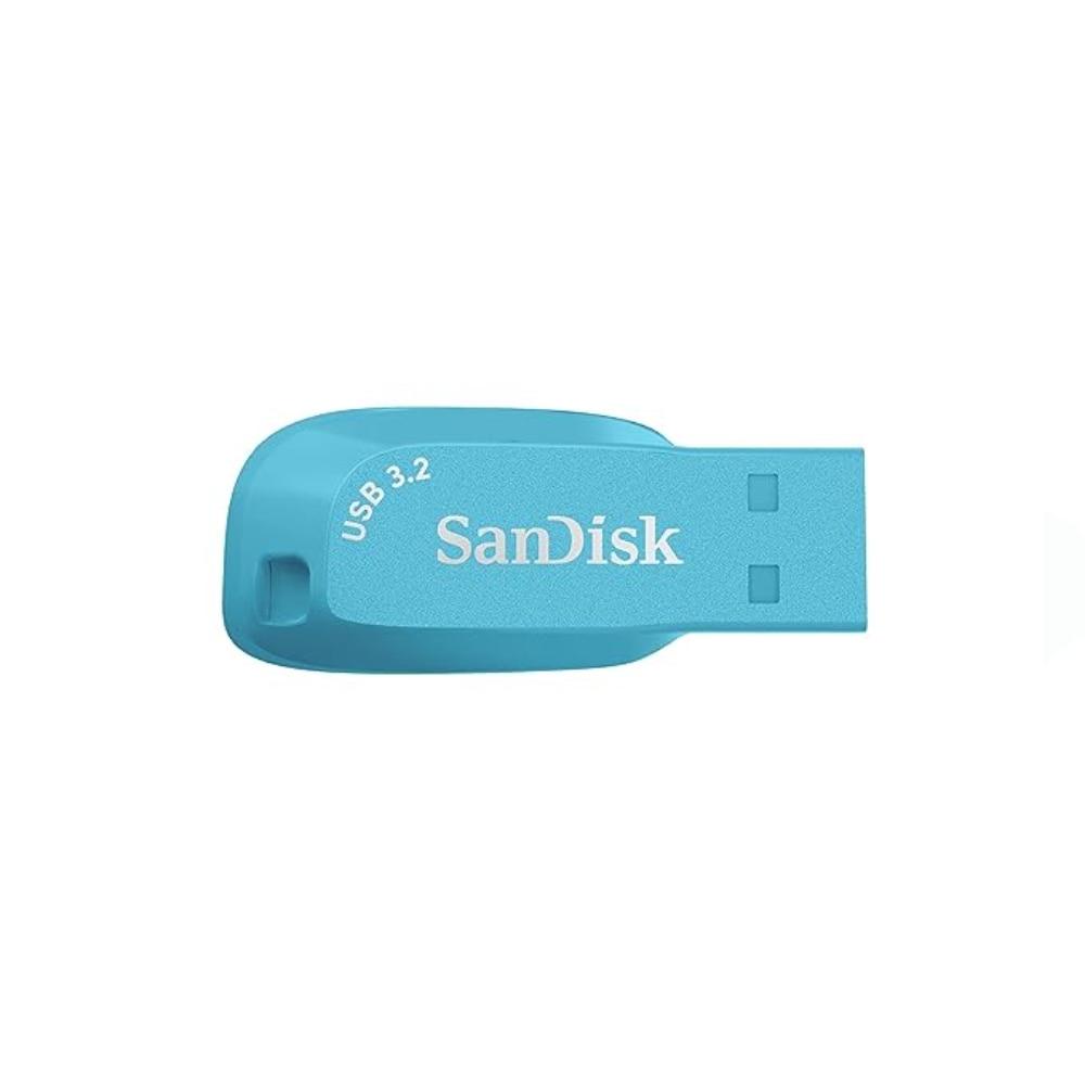 SanDisk Ultra Shift USB Flash Drive 512 GB, USB 3.2 Gen 1, 100 MB/s R, Bachelor Button Colour