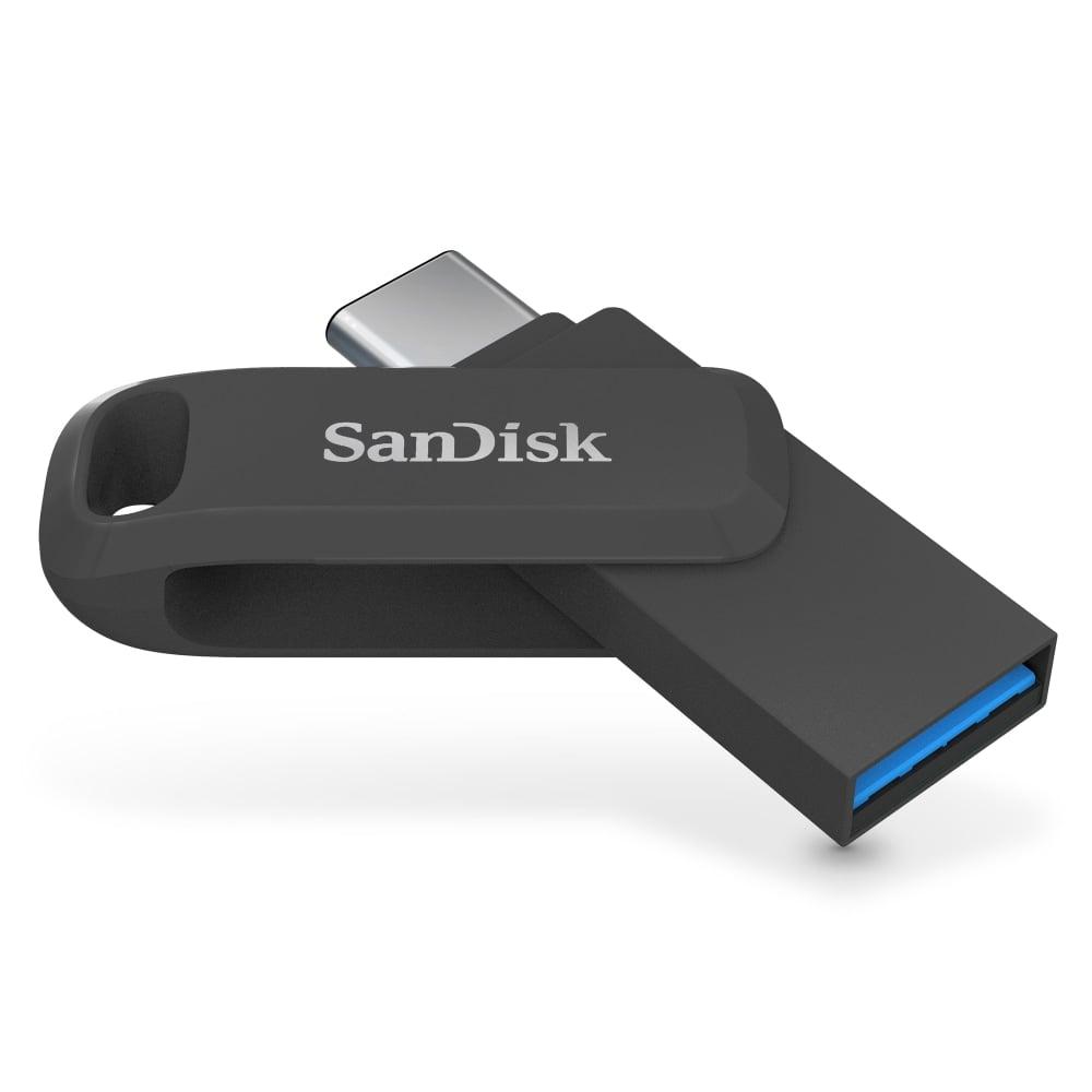 SanDisk Ultra Dual Drive Go Pen Drive, USB Type-C, 128 GB, 400 MB/sec, Black