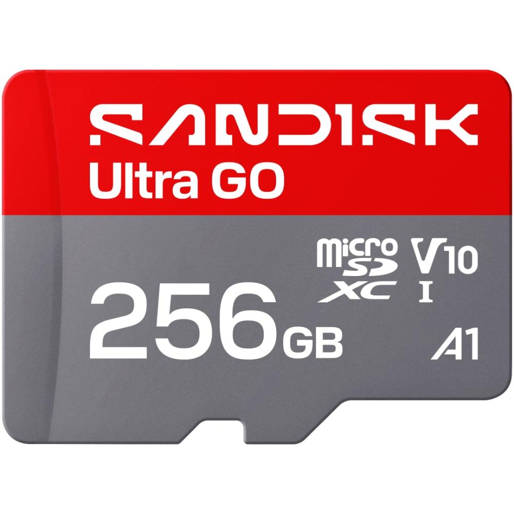 Sandisk 256 GB UltraGo UHS-I 190 MB/s MicroSD Memory Card
