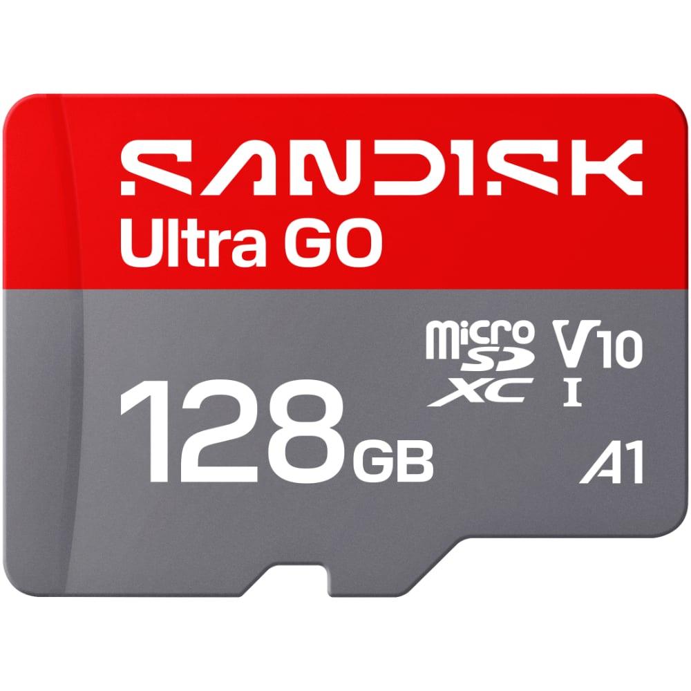 Sandisk 128 GB UltraGo UHS-I 190 MB/s MicroSD Memory Card