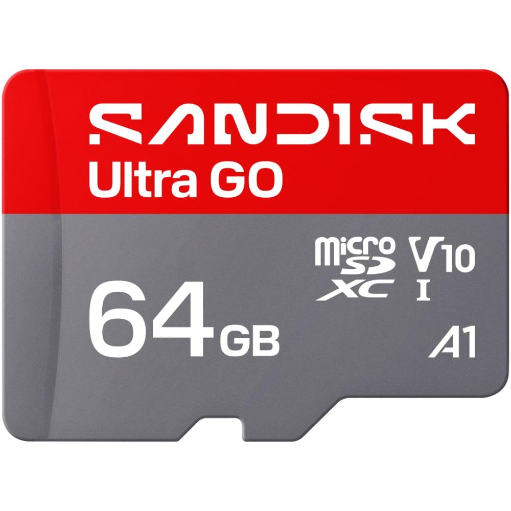 Sandisk 64 GB UltraGo UHS-I 140 MB/s MicroSD Memory Card
