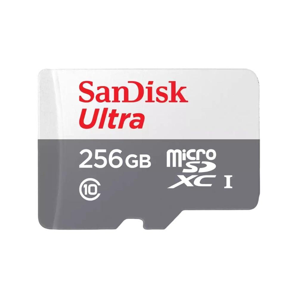 SanDisk Ultra 256 GB microSDXC 100 MB/s Class 10 UHS-I Memory Card