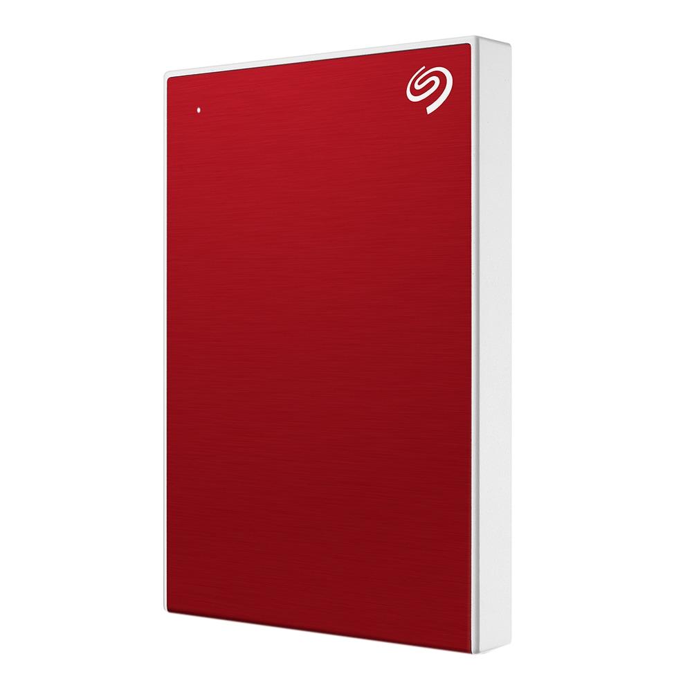 Seagate One Touch 1 TB External HDD with Password Protection - Red, for Windows and Mac, with 3 Year Data Recovery Services, and 4 Months Adobe CC Photography (STKY1000403)