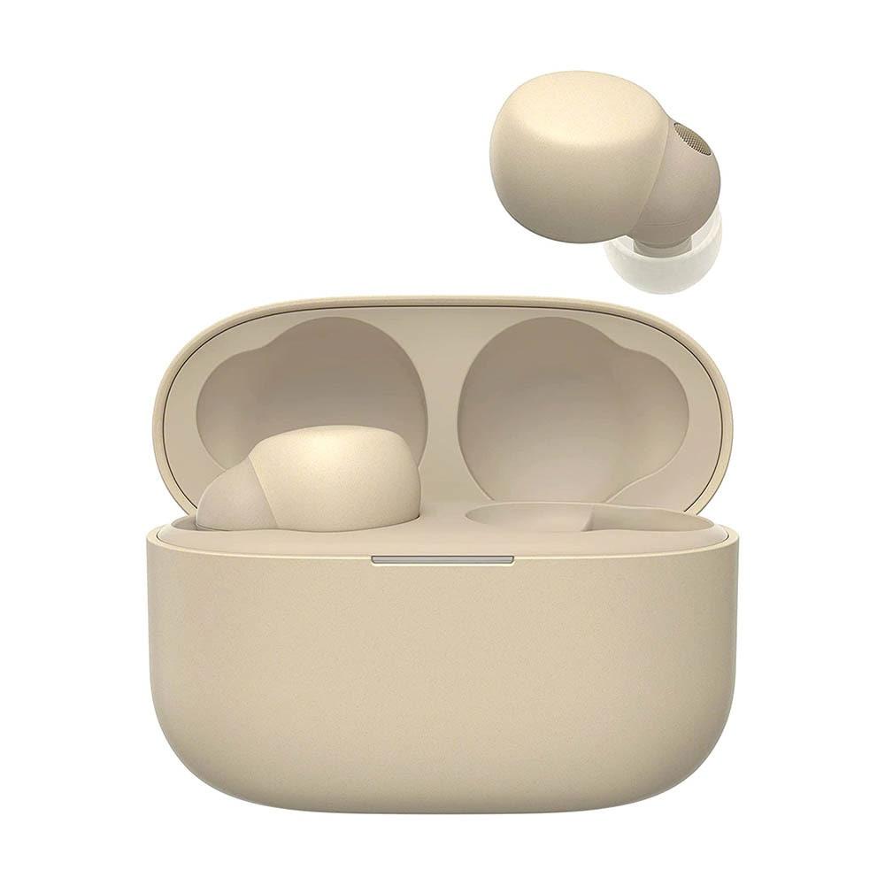Sony WF-LS900N True Wireless Earbuds with Built-In Alexa, upto 6 hrs of playtime, Noise Cancelling, IPX4 Splash and Sweat-proof, Hi-Res Audio, Premium Sound Technology, Beige
