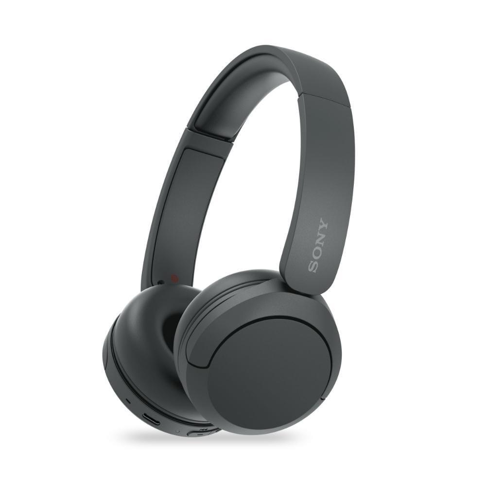 Sony WH-CH520, Wireless On-Ear Bluetooth Headphones with Mic, Up to 50 Hours of Playtime, Quick charging, Multipoint Connectivity, Fast Charge, Black