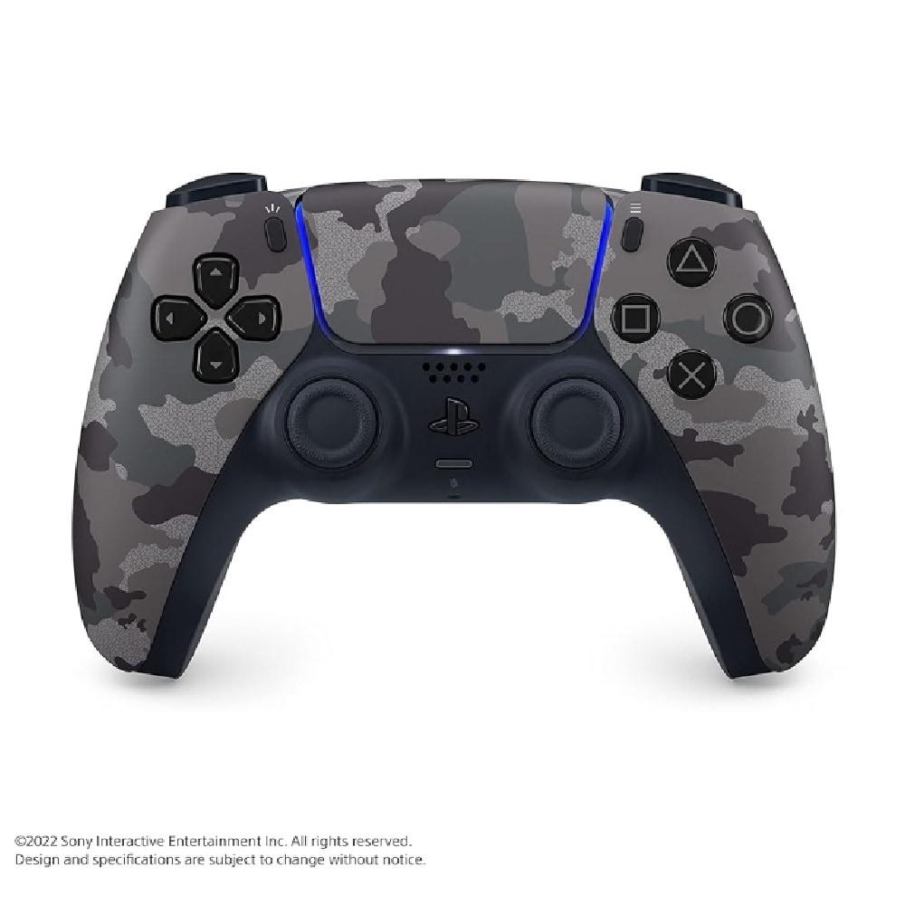 Sony PS5 DualSense Wireless Controller, Grey Camo