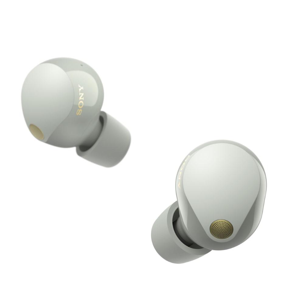 Sony WF1000XM5 TWS Earbuds with Up to 24 Hours Battery Life and Quick Charge, Active Noise Cancellation, Sliver