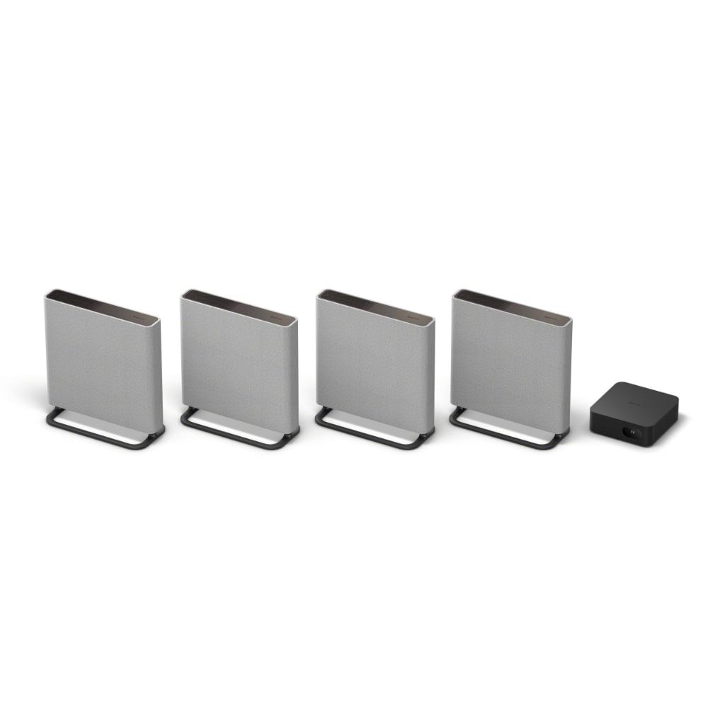 Sony Bravia Theatre Quad (HT-A9M2) Premium Home Theatre System with 360 SSM, All Wireless Multi Dimensional Surround Sound (IMAX,Dolby Atmos/DTSx,360 RA,Voice Zoom3, Alexa & Google, 8K/4K HDR),Grey