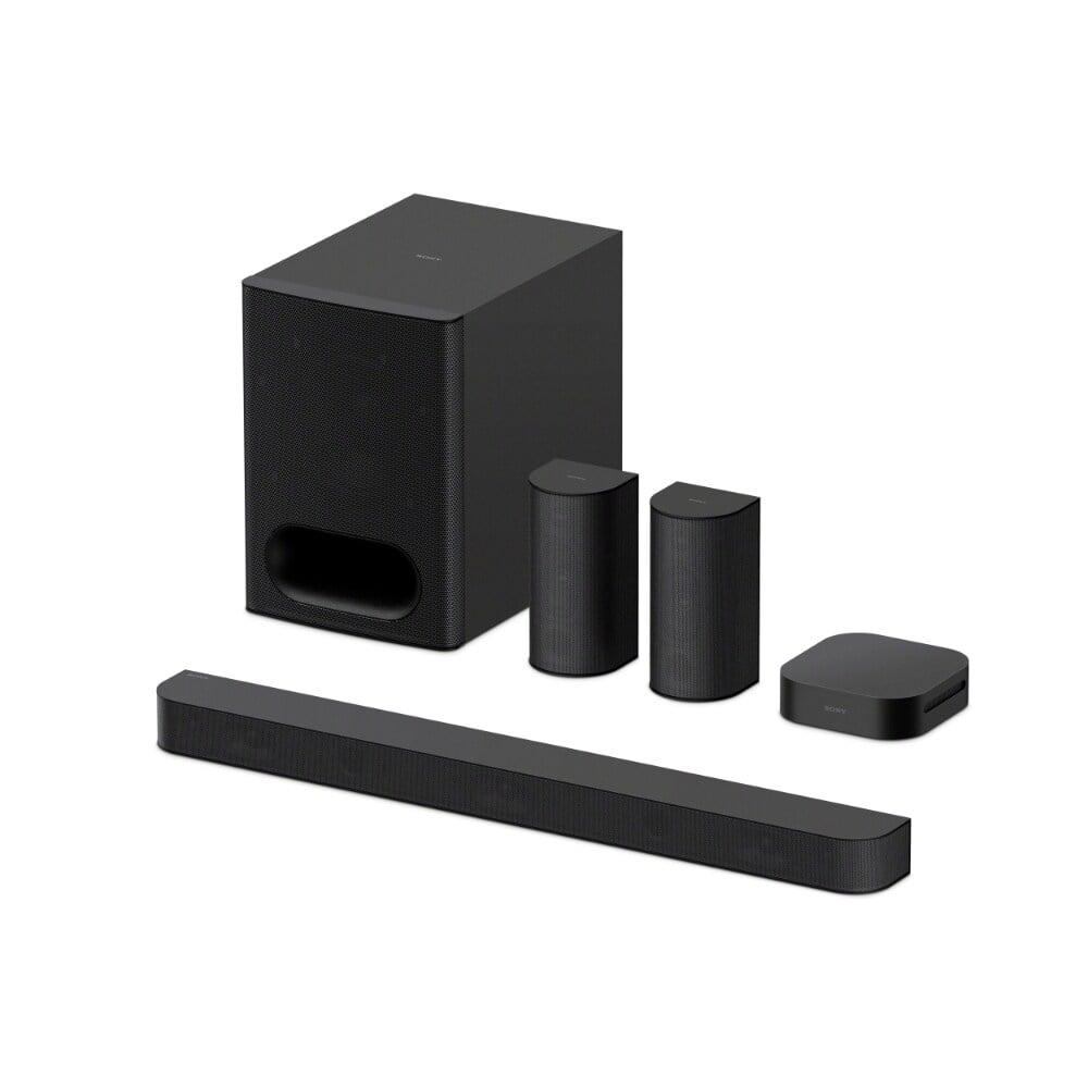 Sony Bravia Theatre System 6(HT-S60) Real 5.1ch 1000W,Dolby Atmos/DTS:X Soundbar Home Theatre with Powerful subwoofer & Wireless Rear Speakers,Voice Zoom3, BCA App, Bluetooth,HDMI eARC