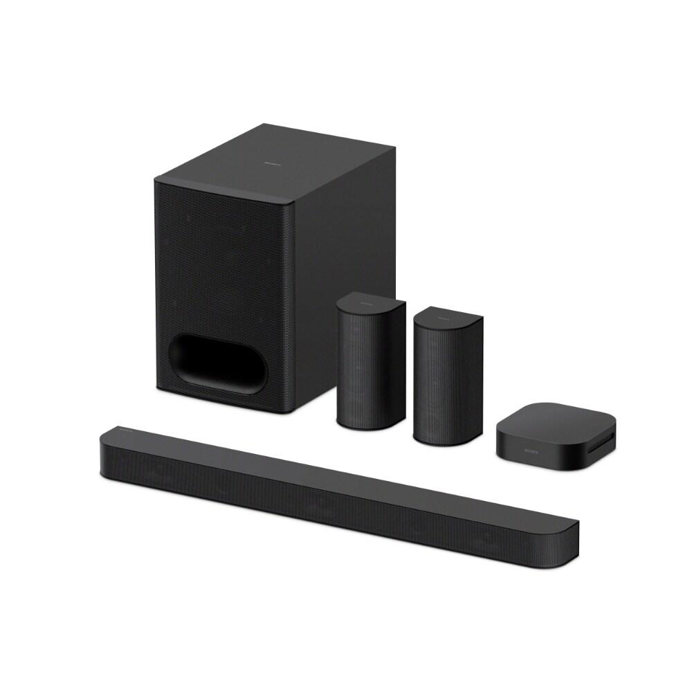 Sony Bravia Theatre System 6(HT-S60) Real 5.1ch 1000W,Dolby Atmos/DTS:X Soundbar Home Theatre with Powerful subwoofer & Wireless Rear Speakers,Voice Zoom3, BCA App, Bluetooth,HDMI eARC