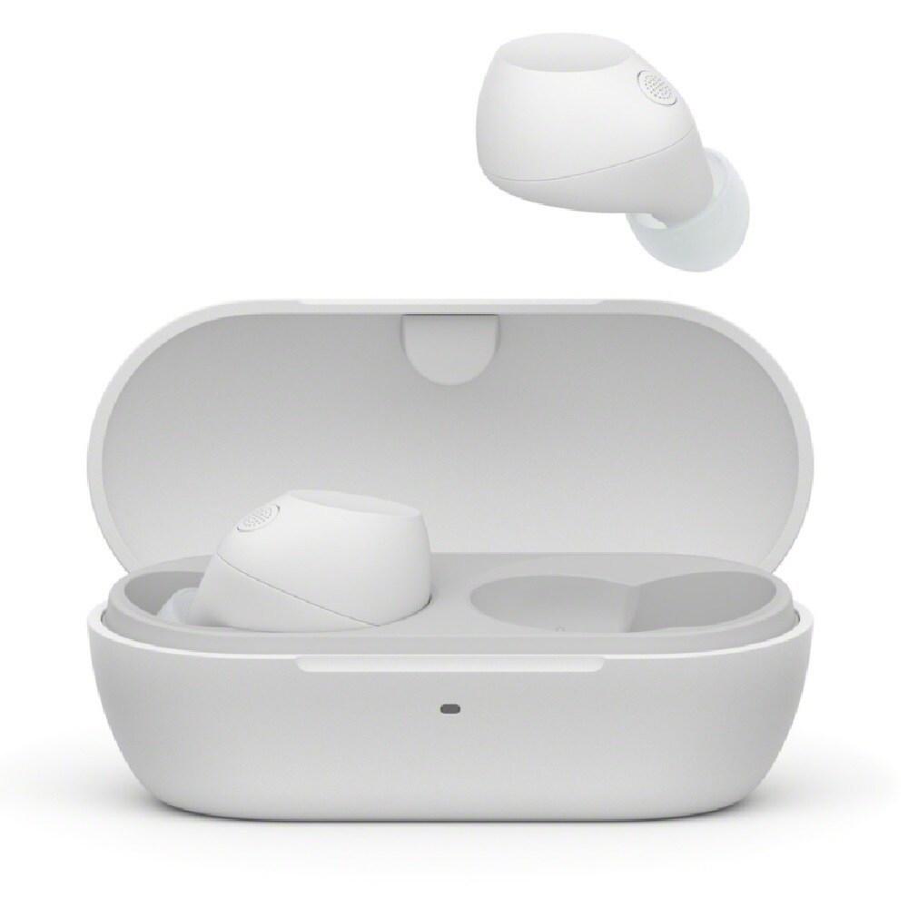 Sony WF-C710N, Digital Noise Cancelling Bluetooth Technology Earbuds with Touch Control, Up to 40 Hours Playtime with a Quick Charge of 5 Minutes, Ambient Sound Control, White