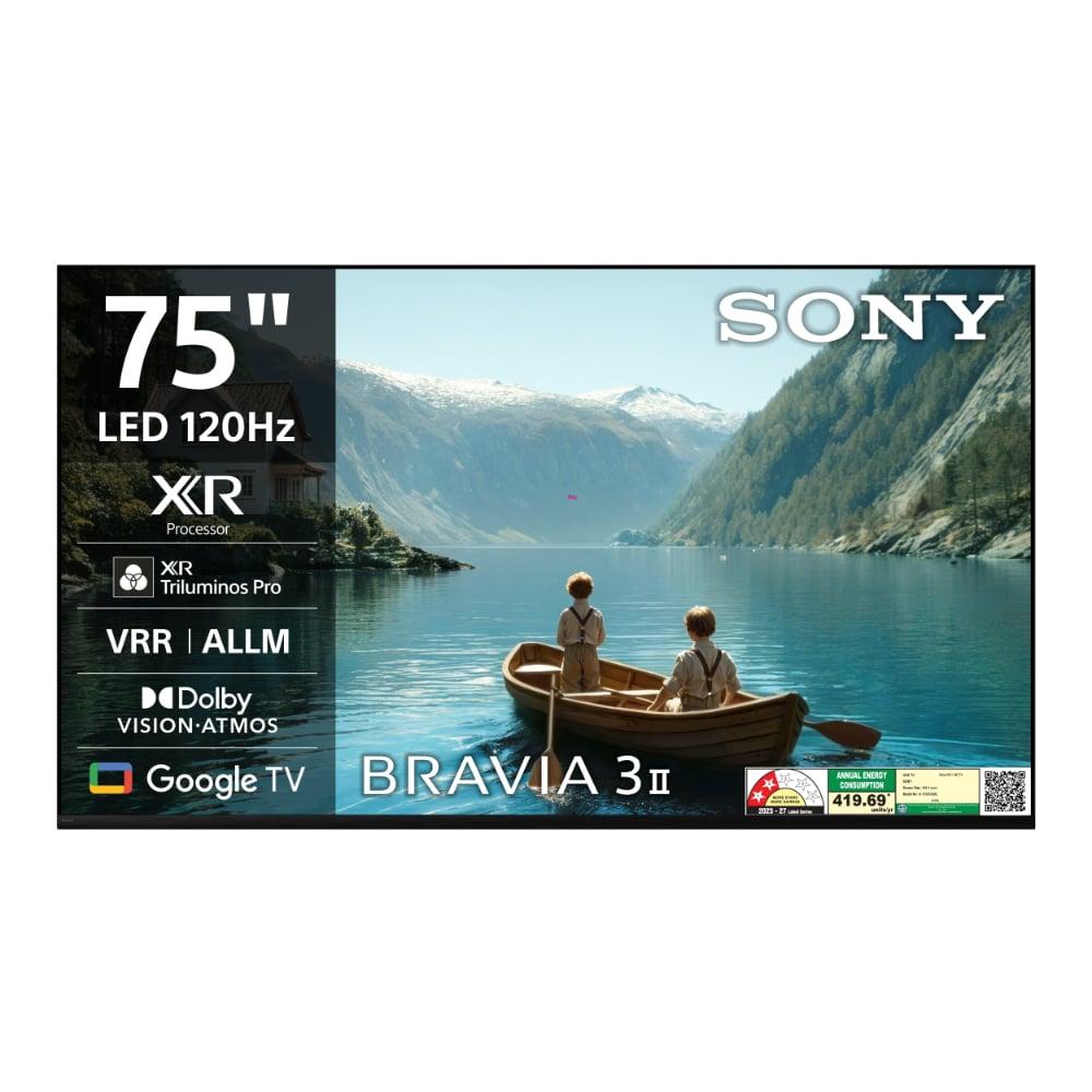 Sony 189 cm (75 inch) 4K Ultra HD Bravia 3 Smart TV, 75XR35M2