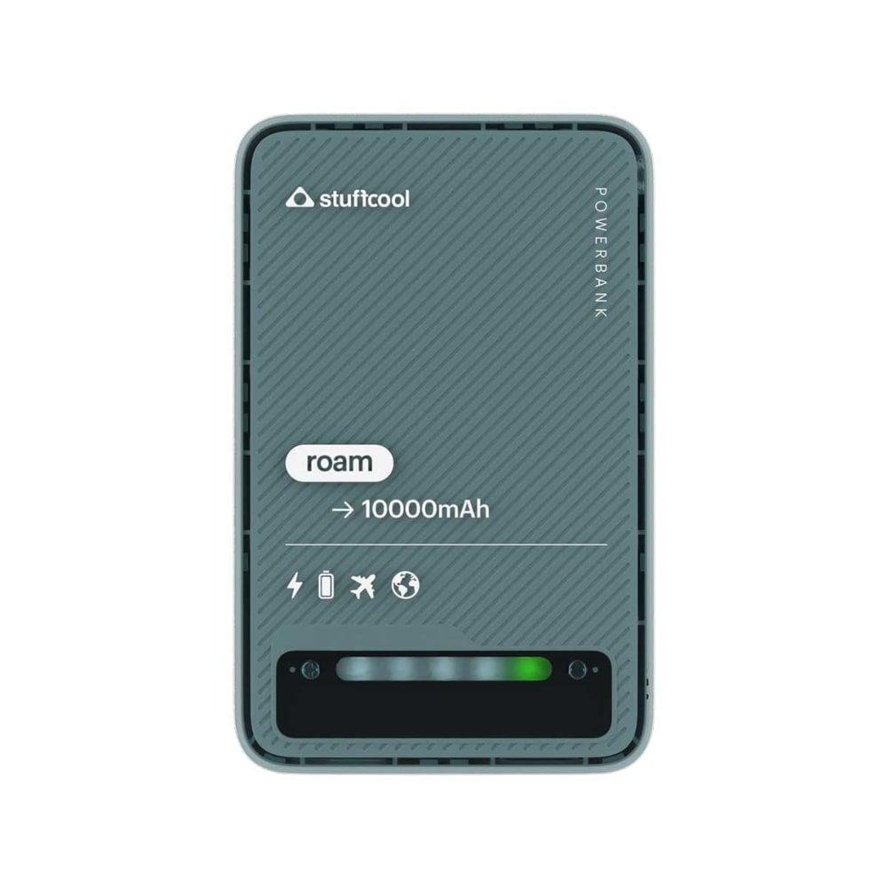 Stuffcool Roam 10000 mAh Mini Wired QCPD Power Bank, White