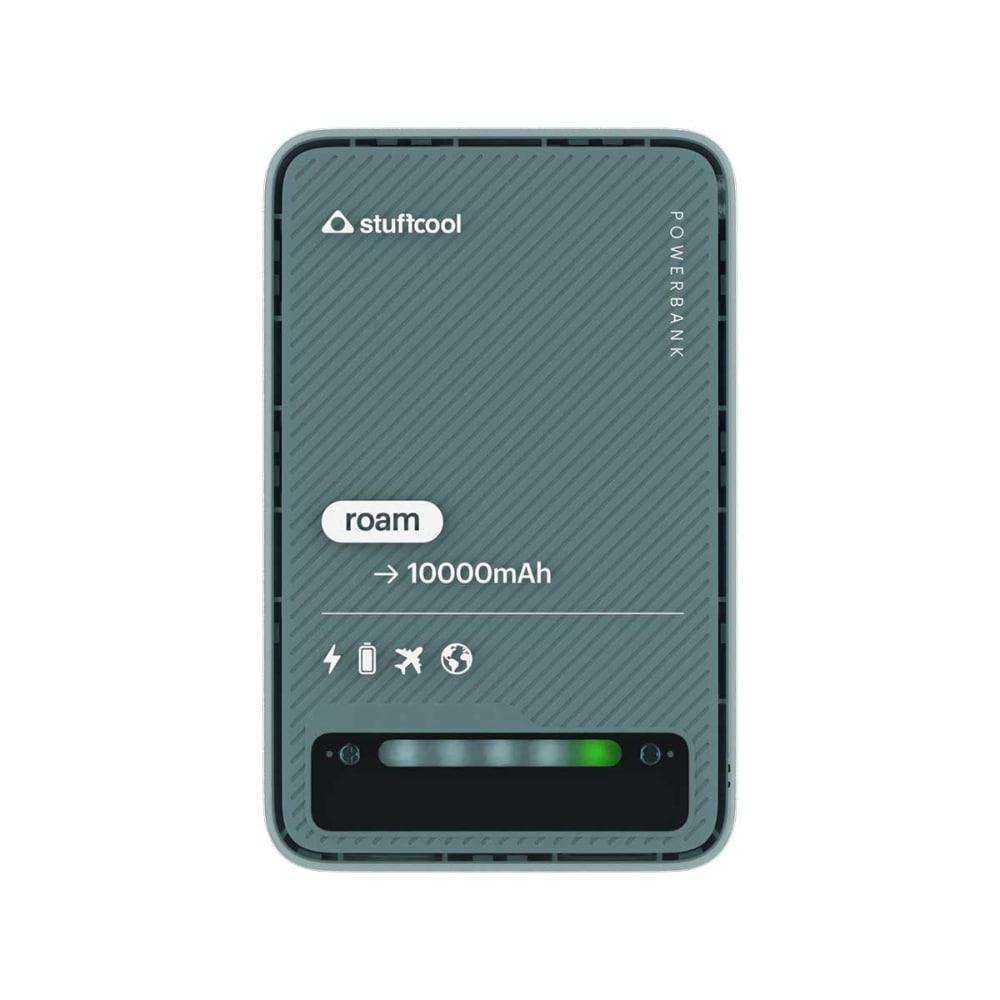 Stuffcool Roam 10000 mAh Mini Wired QCPD Power Bank, White