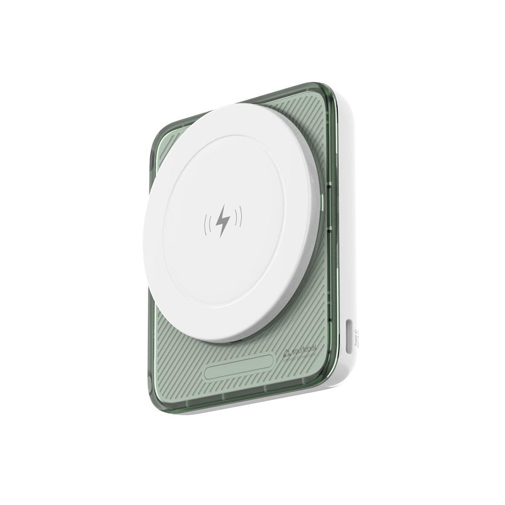 Stuffcool Lucid 5000 mAh MagSafe Power Bank, White