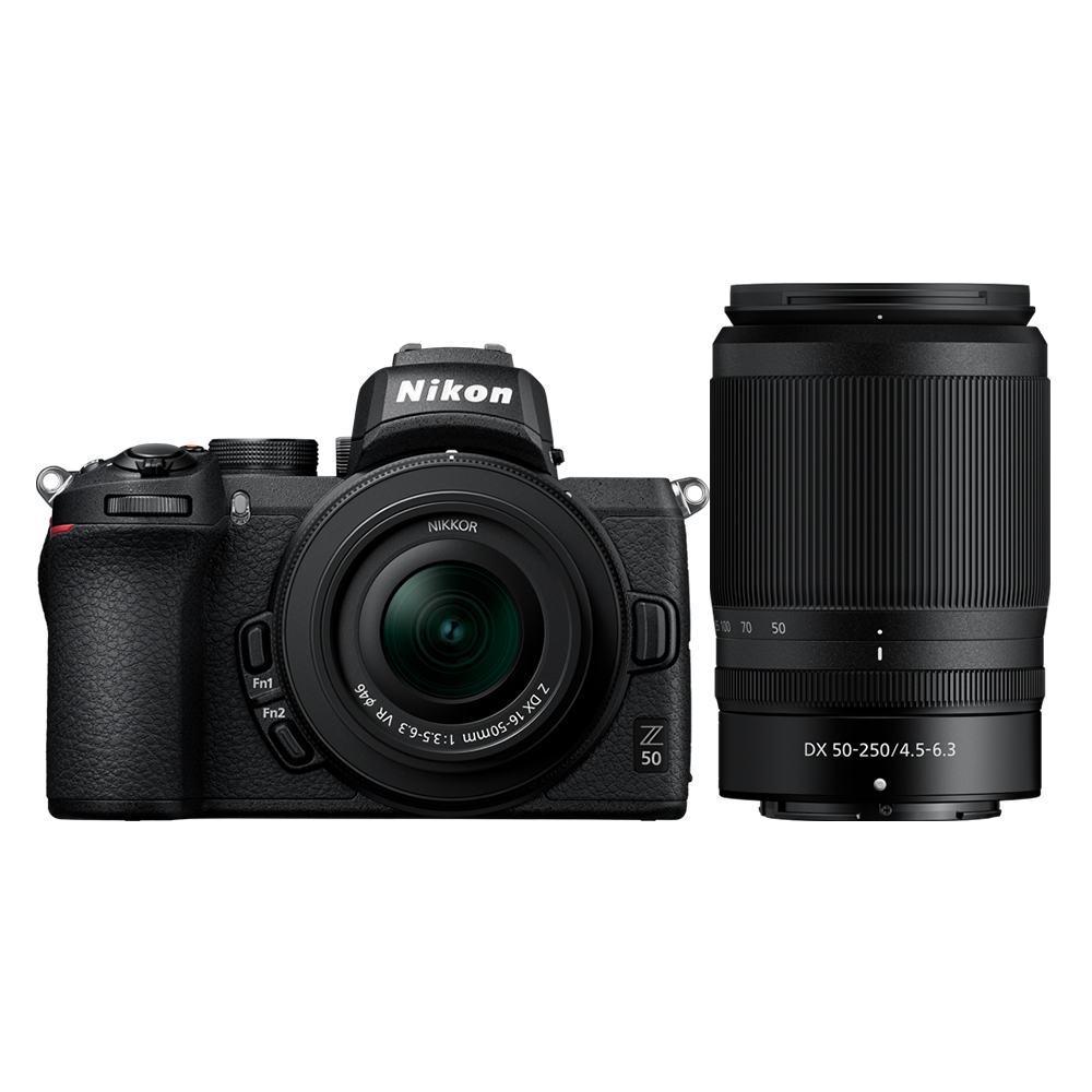 Nikon Z50 Mirrorless Camera With 16-50Mm And 50-250Mm Lenses