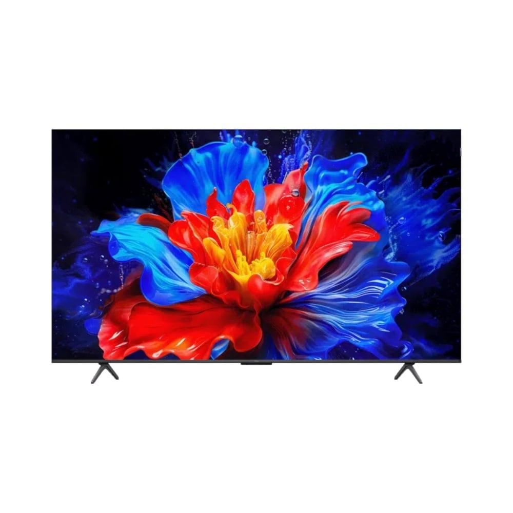 TCL 139 cm (55 inch) 4K QLED Google TV, 55P8K, Black