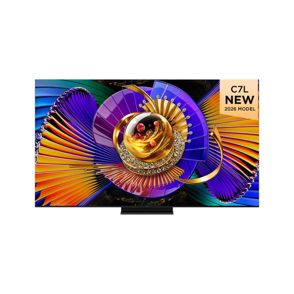 TCL 85C7L 215.9 cm (85 inch) SQD- Mini LED TV Black