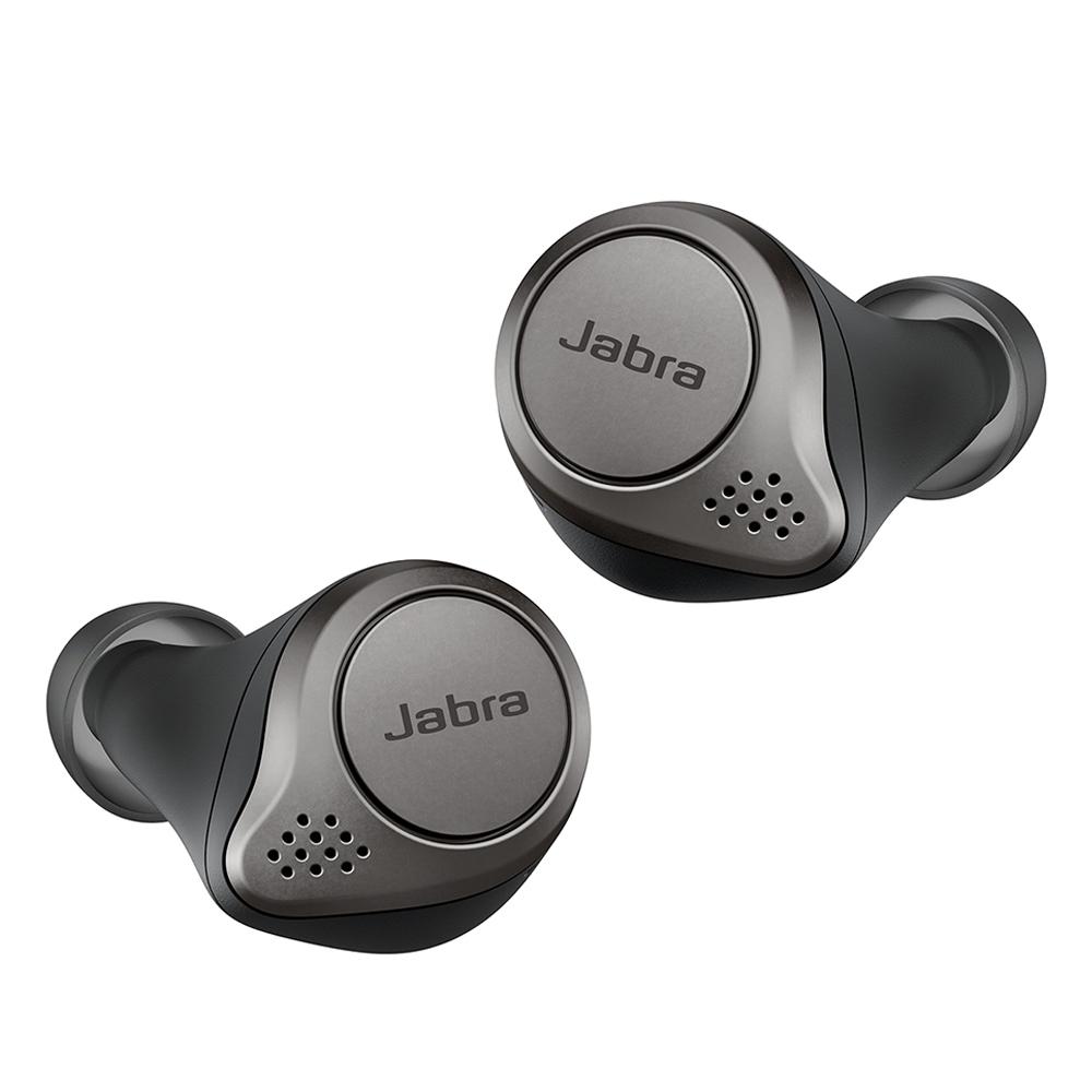 Jabra Elite 75t Wireless Earbud with Passive noise-cancellation, Fast  charge, Multi-point Connectivity, IP55 Rating, Up to 28 hours of playtime,  Siri