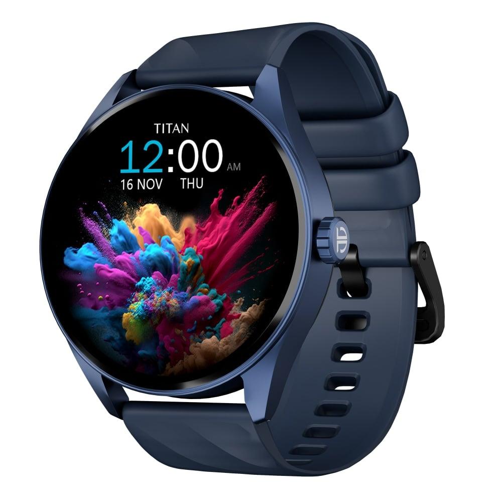 Titan Crest Smartwatch, Blue