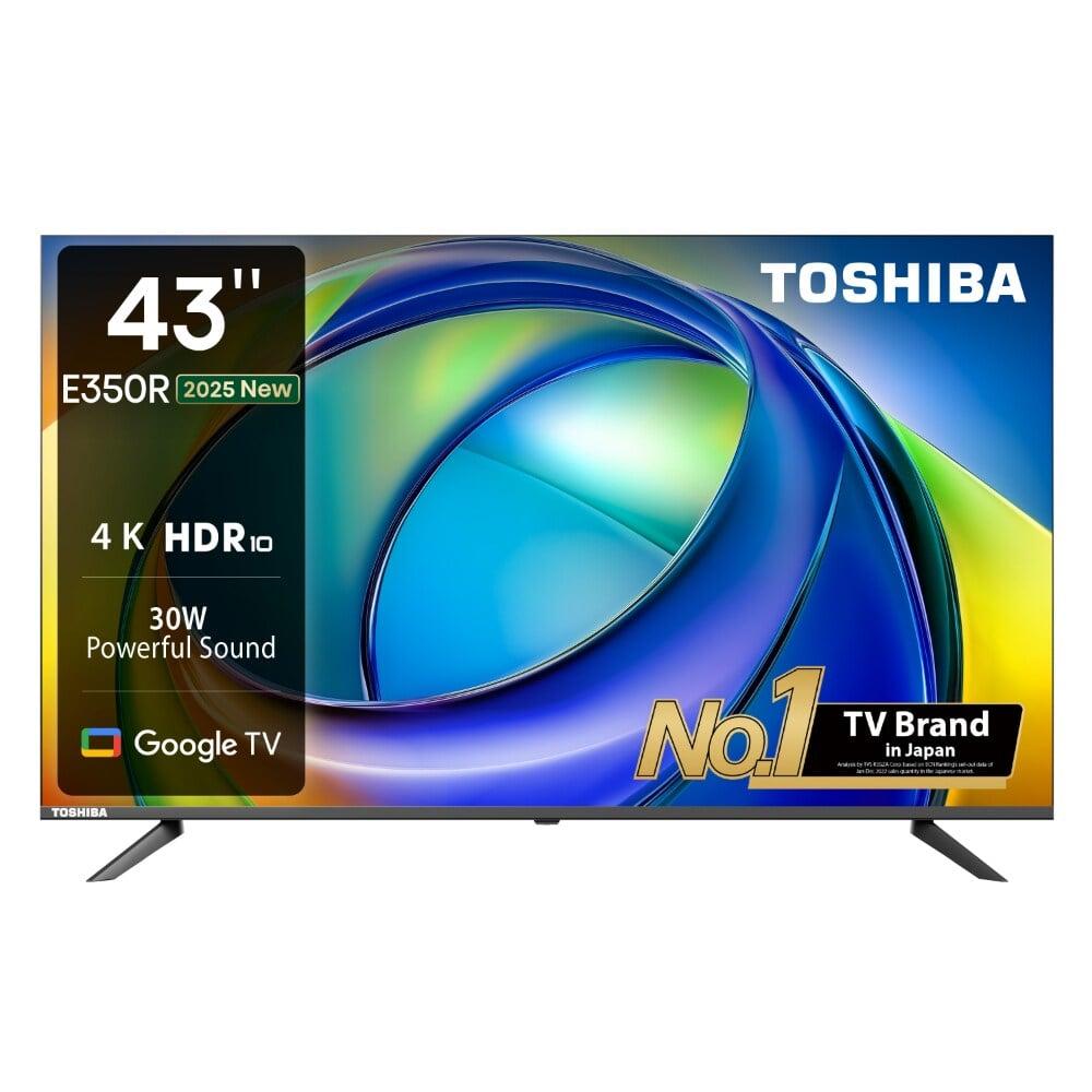 Toshiba 109.2 cm (43 Inch) 4K UHD TV, 43E350RP