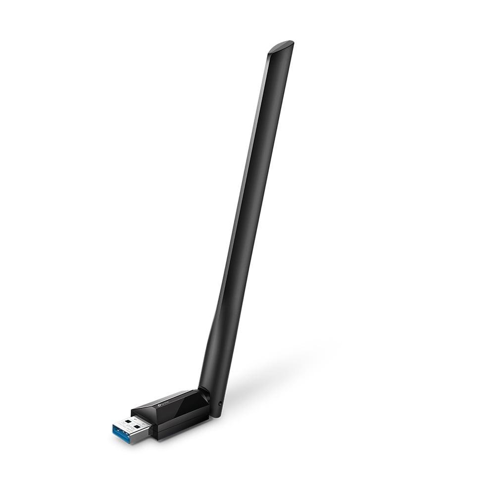 TP-LINK AC1300 High Gain USB 3.0 Wi-Fi Dongle, Wireless Dual Band MU-MIMO WiFi Adapter with High Gain Antenna, Supports Windows 11/10/8.1/8/7/XP/Mac OS 10.9-10.15 (Archer T3U Plus)