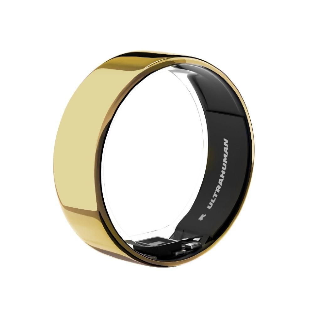 ULTRAHUMAN Ring AIR- S9 Bionic Gold- Size First with Sizing Kit - Track Sleep, Movement & Recovery Score, Workouts, HR, HRV - Up to 6 Days Battery