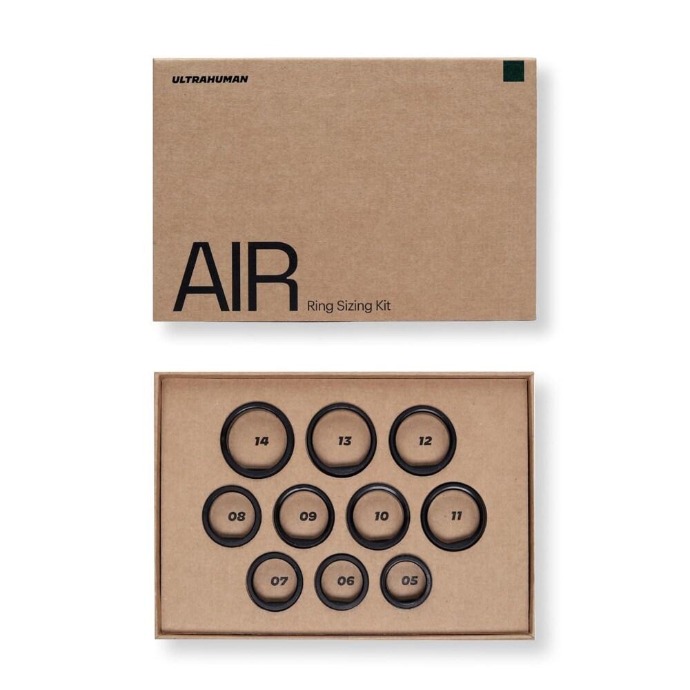 ULTRAHUMAN Ring AIR Sizing Kit, Choose from Sizes 5-14, Sizing Guide for Your Smart Wearable Ring