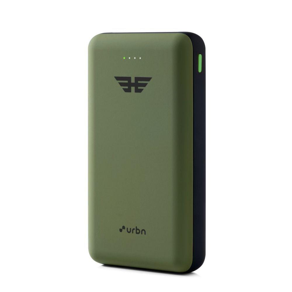 Urbn 20000 mAh Ultra Compact Power Bank, 22.5 W Superfast Charging Technology, Quick Charge and Power Delivery Compatible, 12 Layers Circuit Protection, Smart Adaptive IC, Cable Included, LED Indicator, Camo