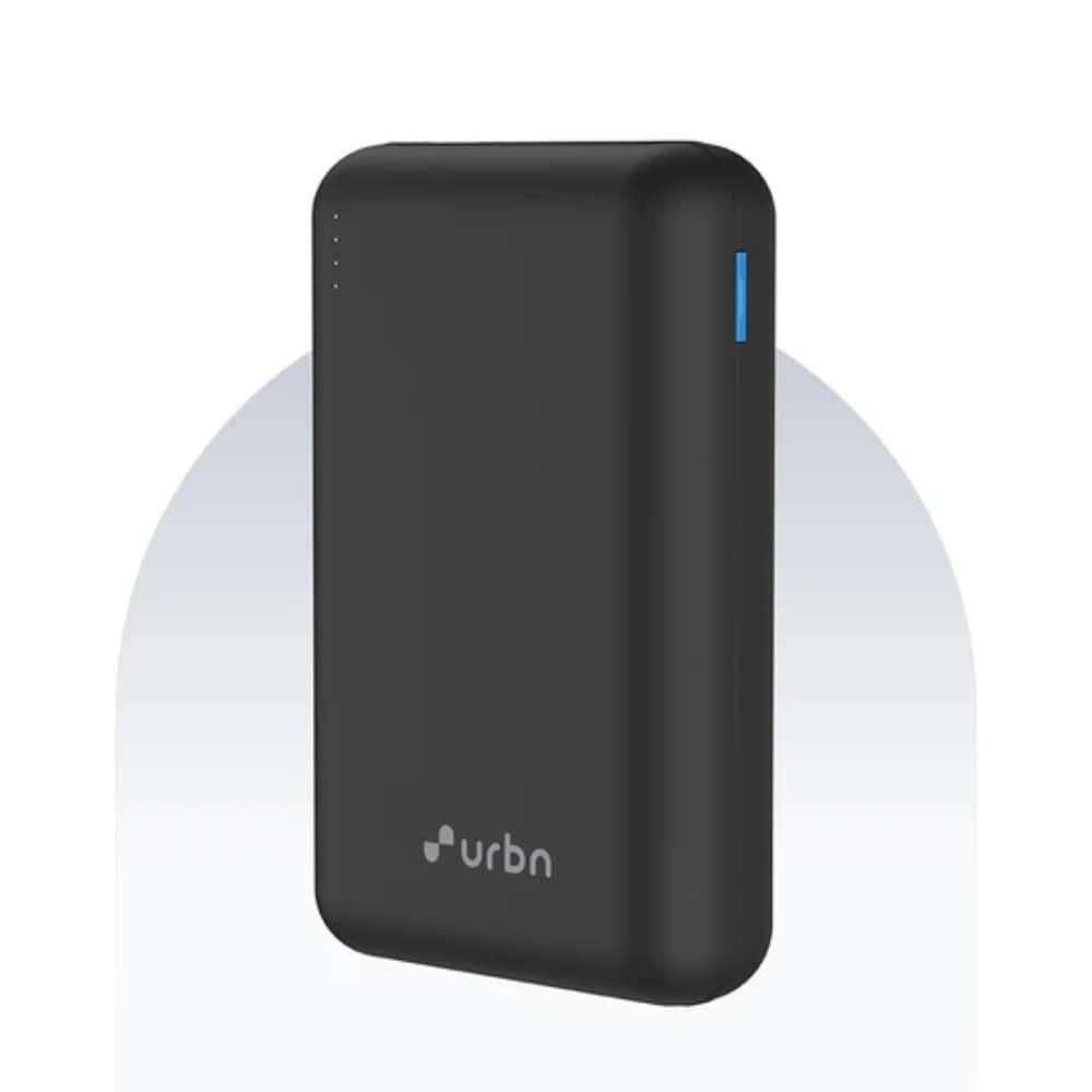 Urbn 20000 mAh 22.5 W Nano Power Bank, Black