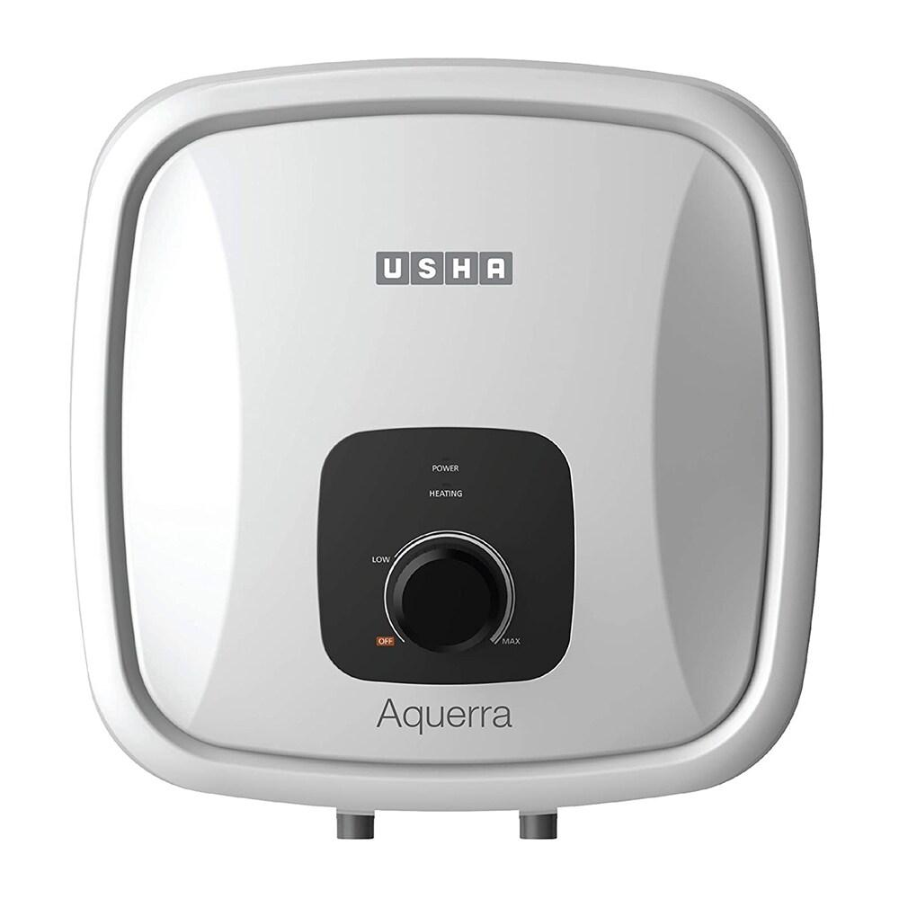Usha Aquerra, 15 litres Storage Water Heater, Aquerra with Whirl Flow Technology,White