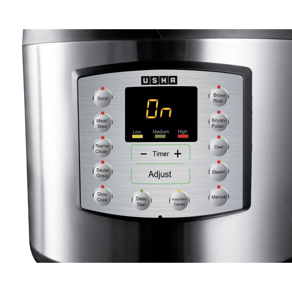 Usha iChef Electric Pressure Cooker 6 Litres