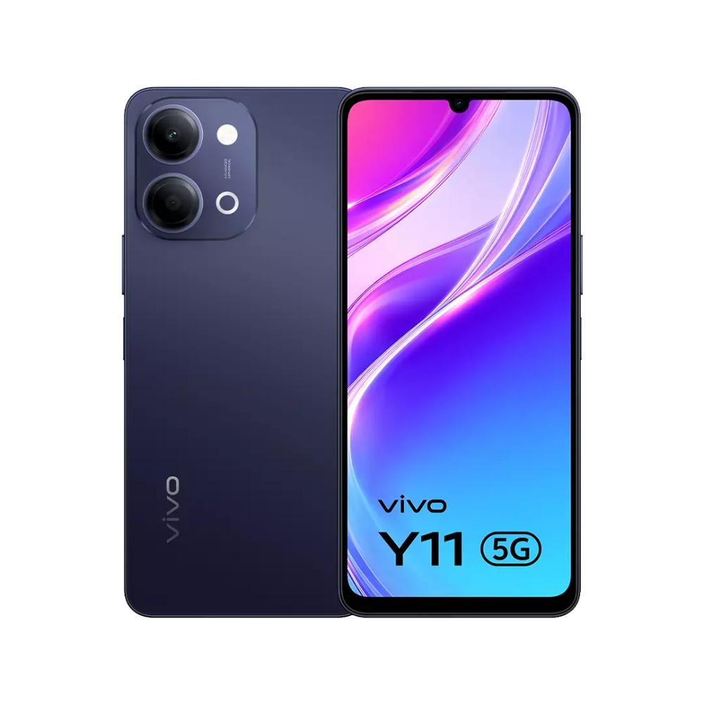 Vivo Y11 5G 128 GB, 4 GB RAM, Midnight Blue, Mobile Phone