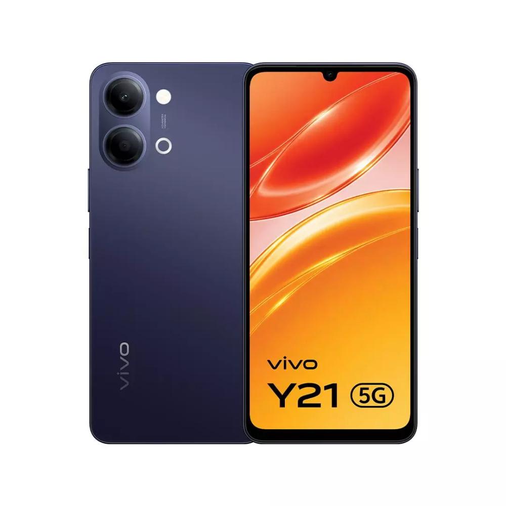 Vivo Y21 5G 64 GB, 4 GB RAM, Mystic Blue, Mobile Phone