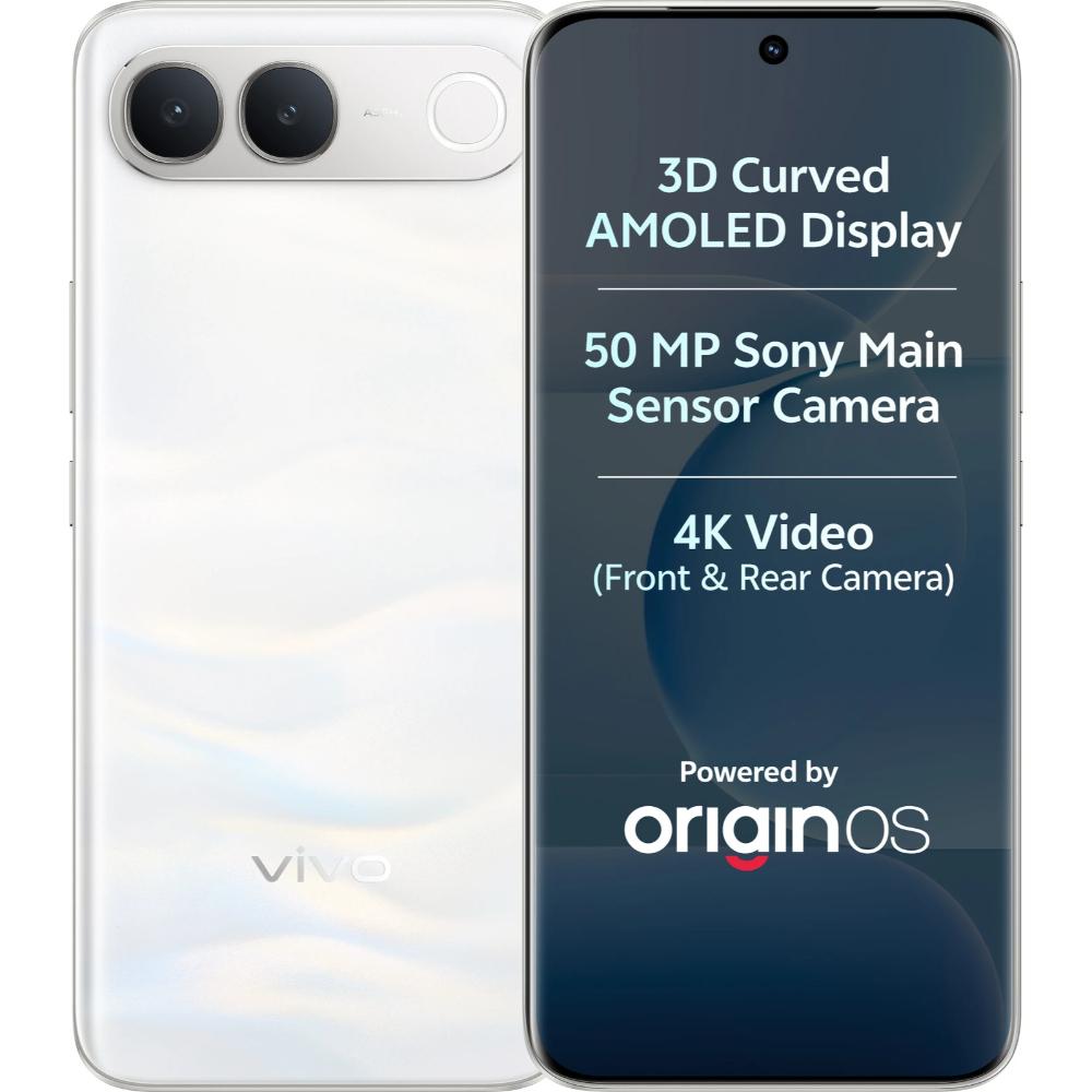Vivo S2 5G 256 GB, 8 GB RAM, Silk White, Mobile Phone