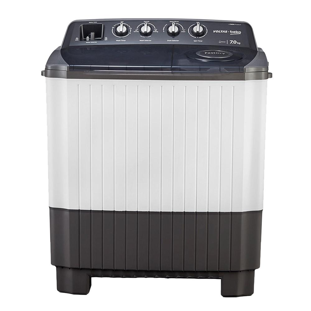 Voltas Beko 7 kg Top Loading Semi Automatic Washing Machine, WTT70AGRTS
