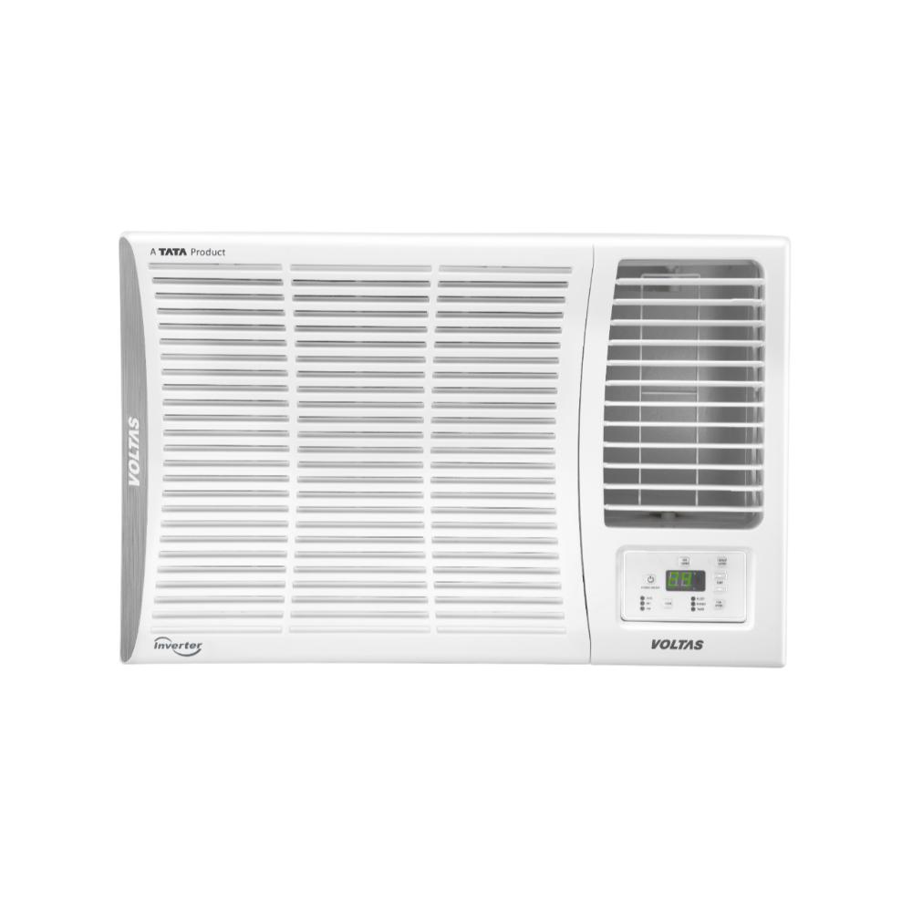 Voltas Window Air Conditioner Inverter 185INV Elite, Invertor, 5 Star, 1.5 Ton , Hydrolic Gold Fins, Anti Dust Filter,Copper Condenser