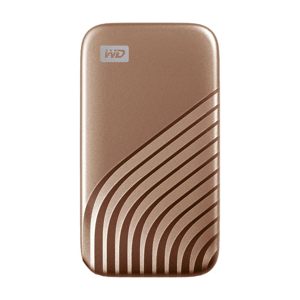 Western Digital 500 GB My Passport External Hard Disk Drive (HDD), Gold
