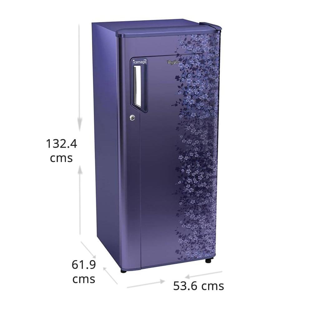 リヴ Buy Whirlpool 200 litres 3 Star Single Door Refrigerator, Sapphire