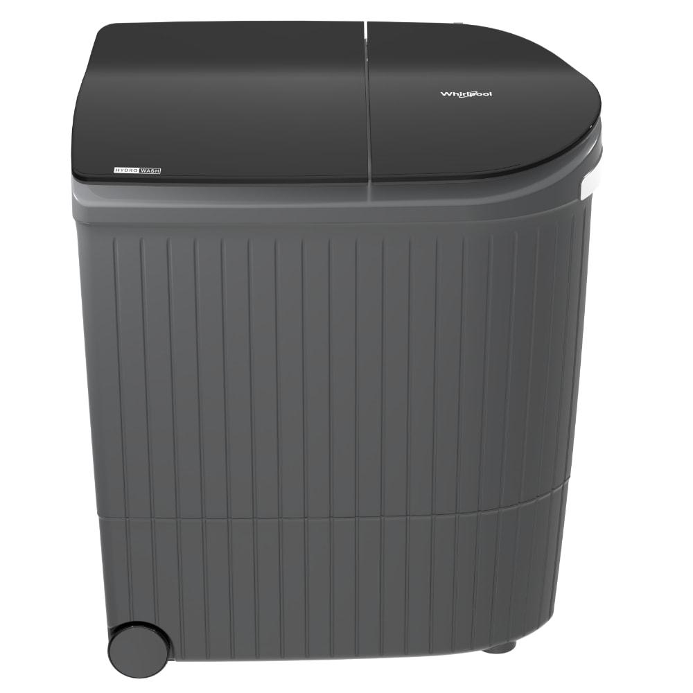 Whirlpool 9.5 Kg Top Loading Semi Automatic Washing Machine, Hydrowash Grand Elt, Midnight Grey