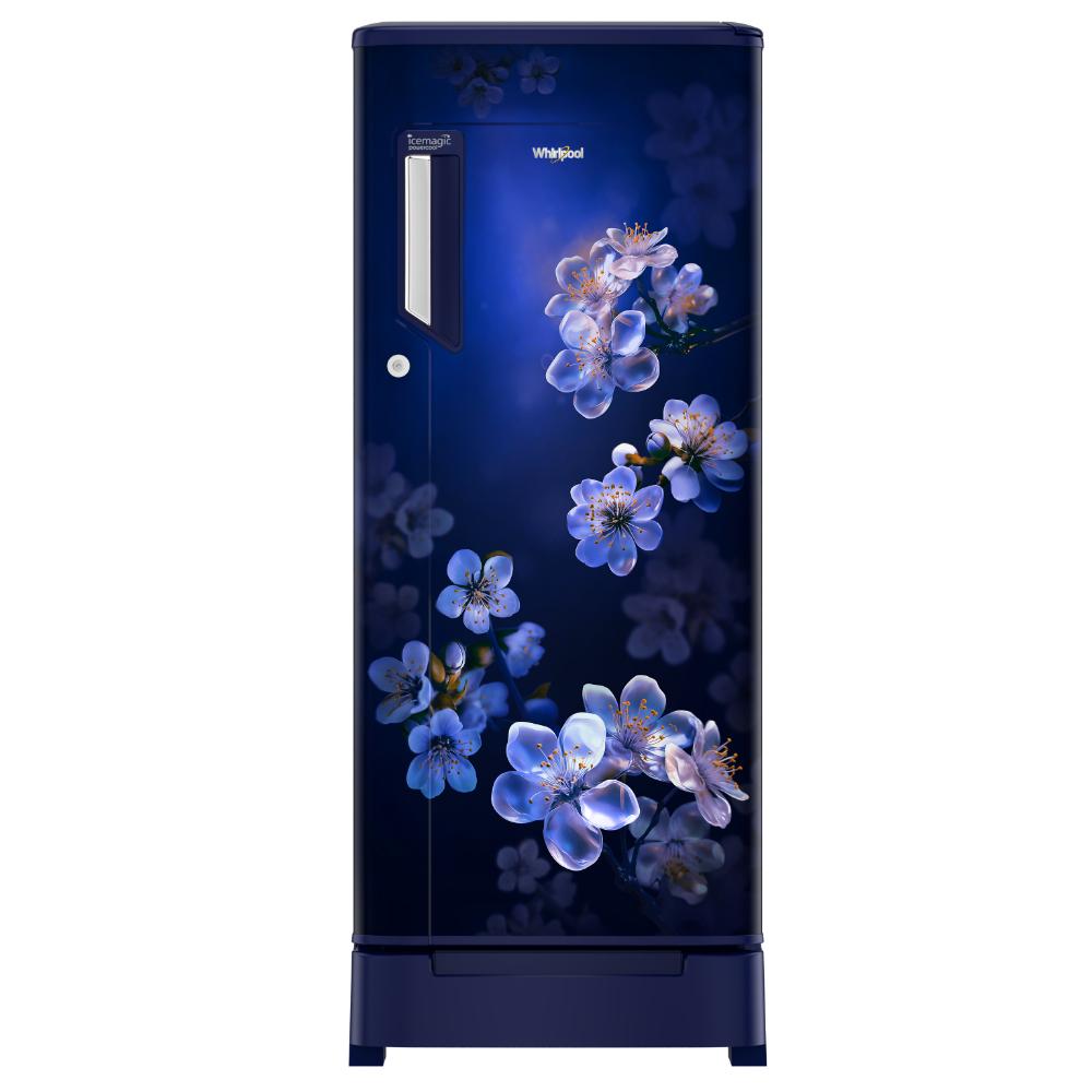 Whirlpool 192 L 5 Star Single Door Refrigerator (73639, Sapphire Blossom)
